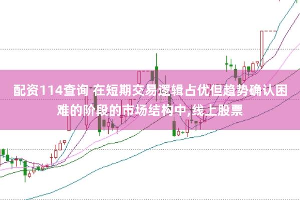 配资114查询 在短期交易逻辑占优但趋势确认困难的阶段的市场结构中,线上股票